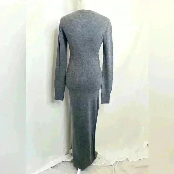 French Connection SWEETER SWEATER BODYCON MIDI DRESS - Picture 4 of 10